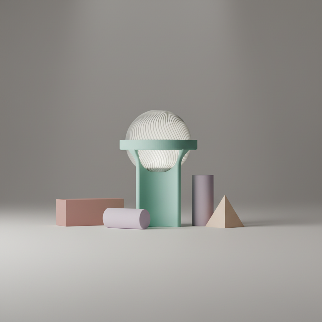 Modern Sphere Tealight Holder