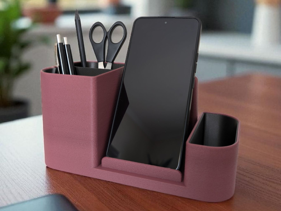 Premium Desk Hub with Textured Finish