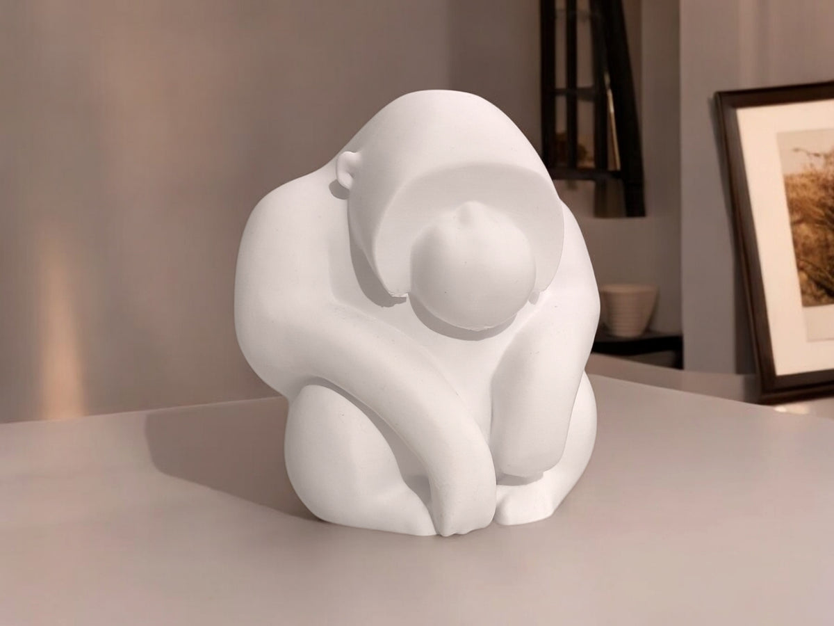 Orang — Modern Sculptural Orangutan Figure