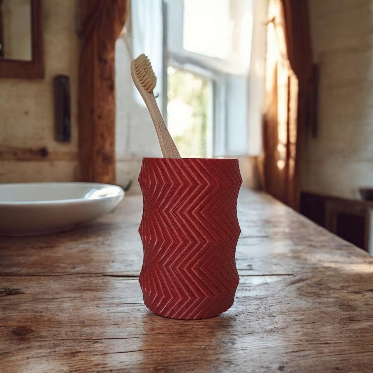 Twice the Style, Twice the Function – A Duo of Holders for Toothbrushes, Pens and Utensils