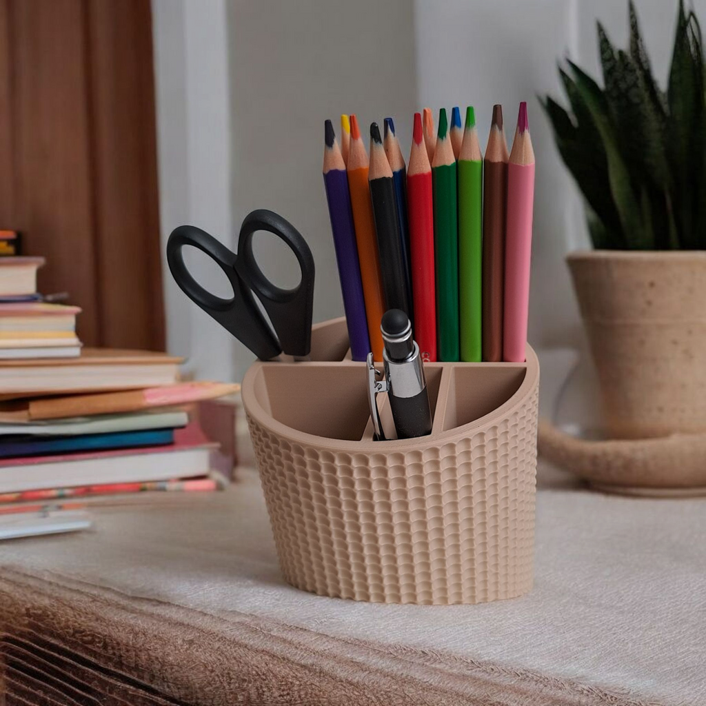GravityDock – The Dotted-Textured Pen Holder with a Twist