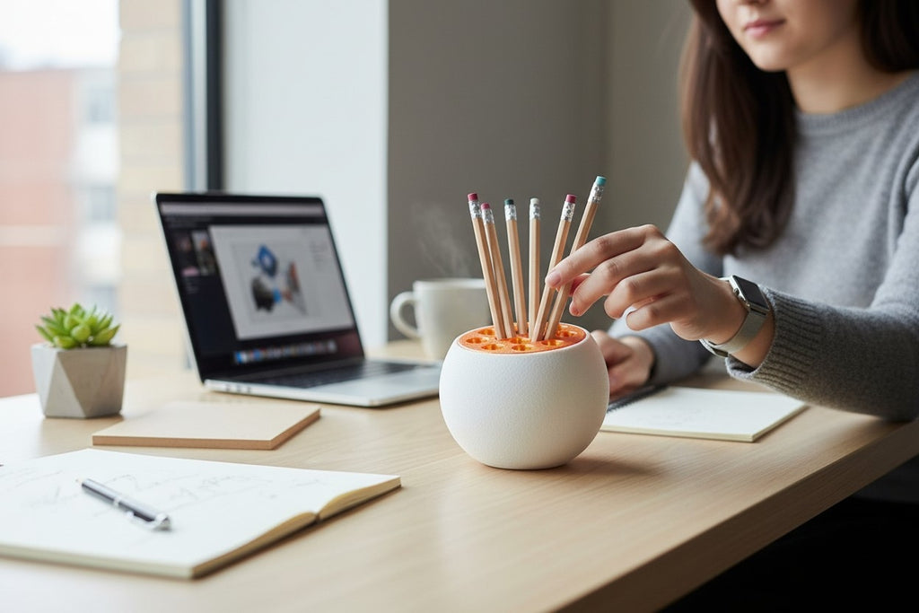 TrypoBall Pencil Holder