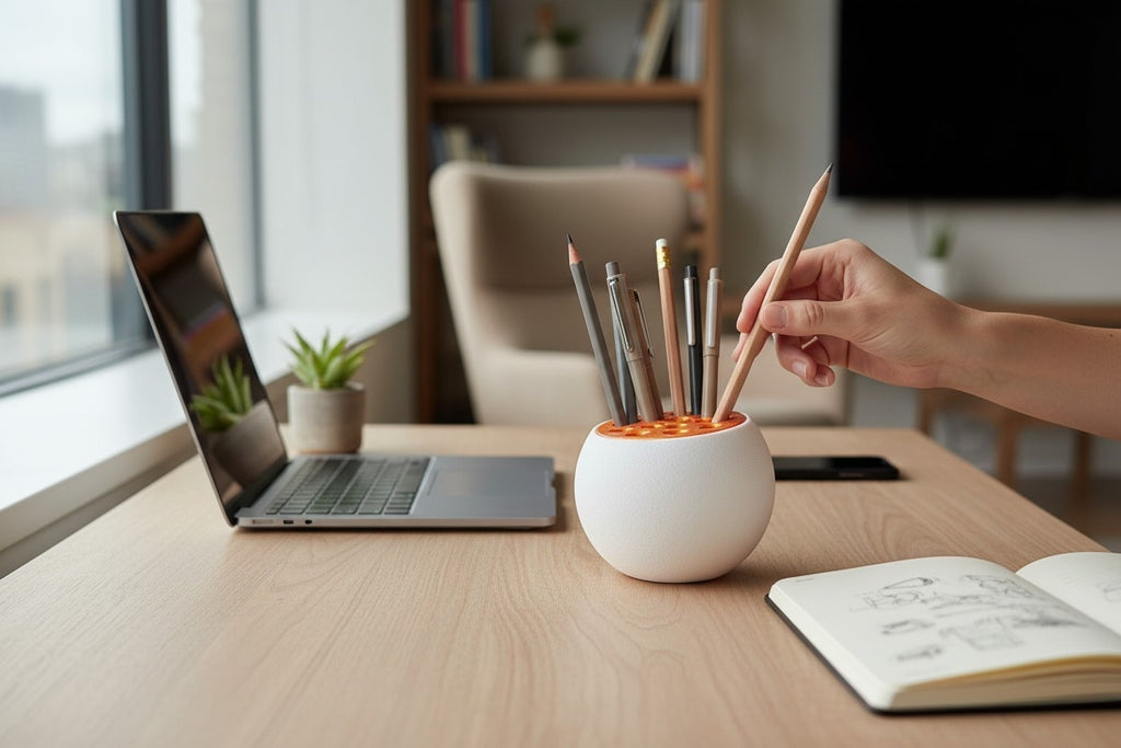 TrypoBall Pencil Holder