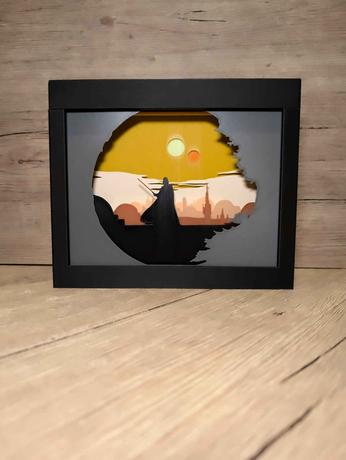 Darth Vader Homecoming — Star Wars Inspired Shadow Box Wall Art