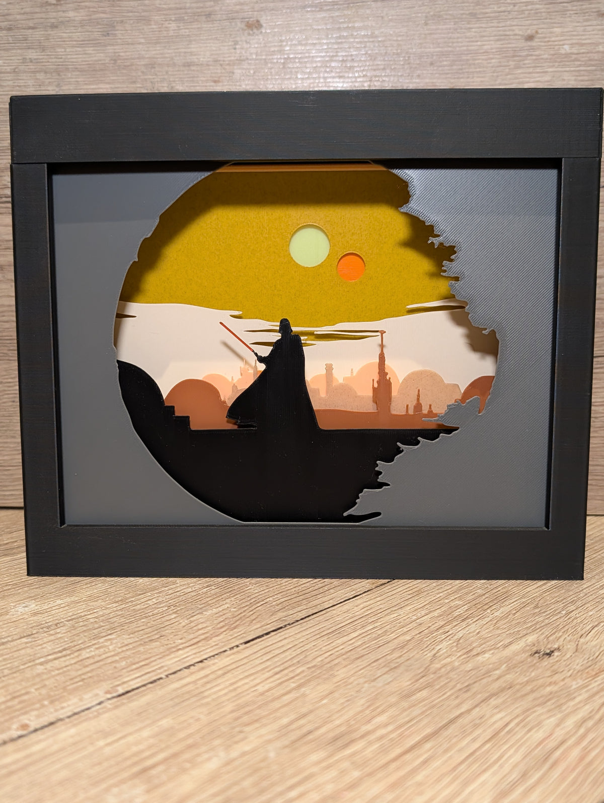 Darth Vader Homecoming — Star Wars Inspired Shadow Box Wall Art