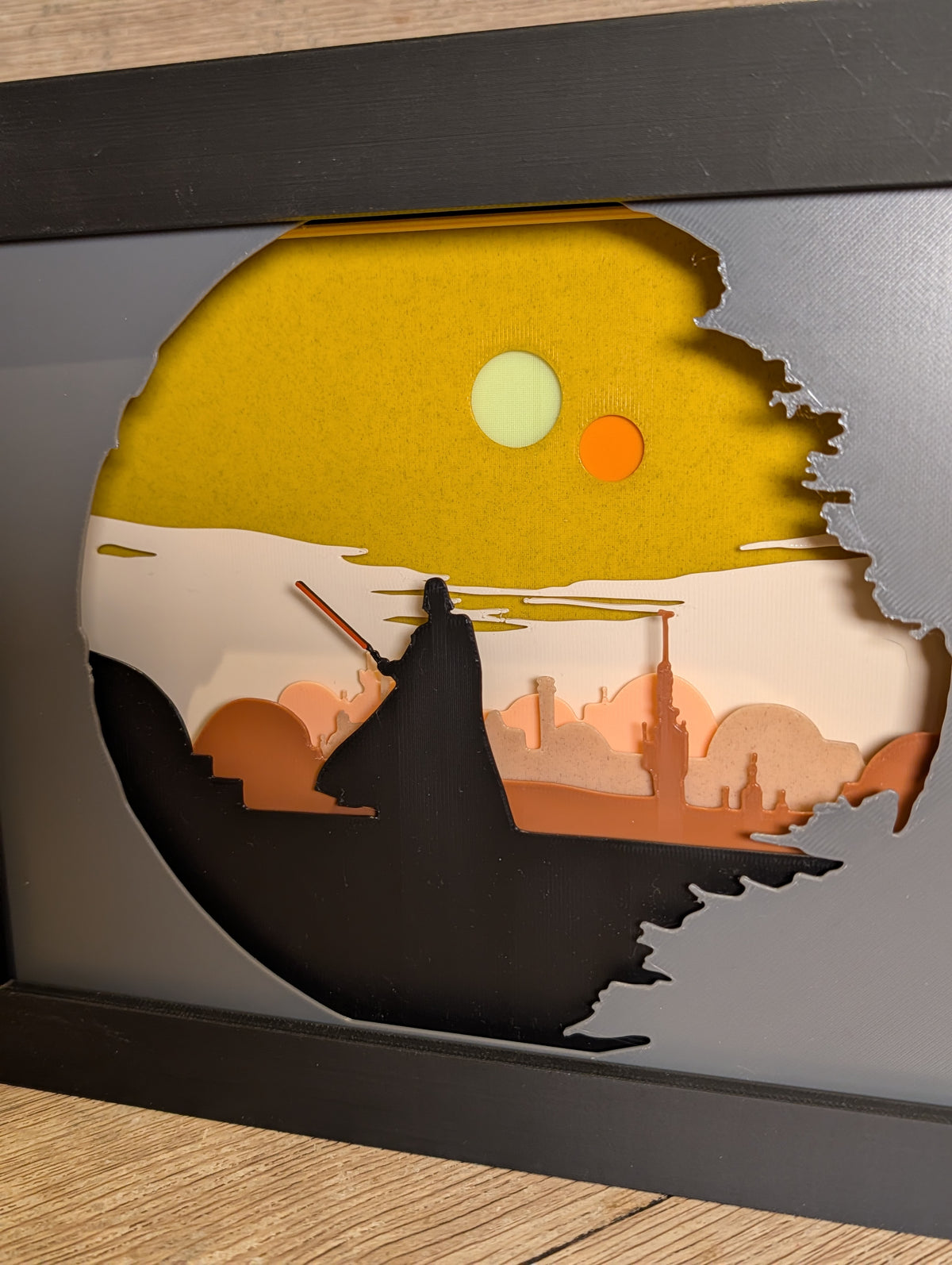 Darth Vader Homecoming — Star Wars Inspired Shadow Box Wall Art