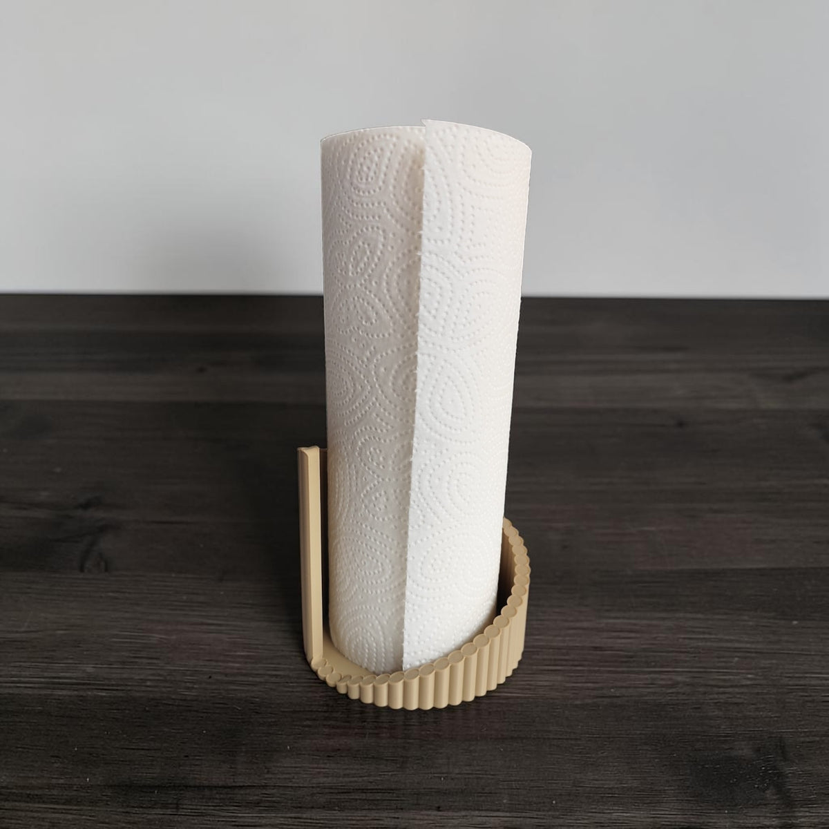 Twisted Ribbed Paper Towel Holder