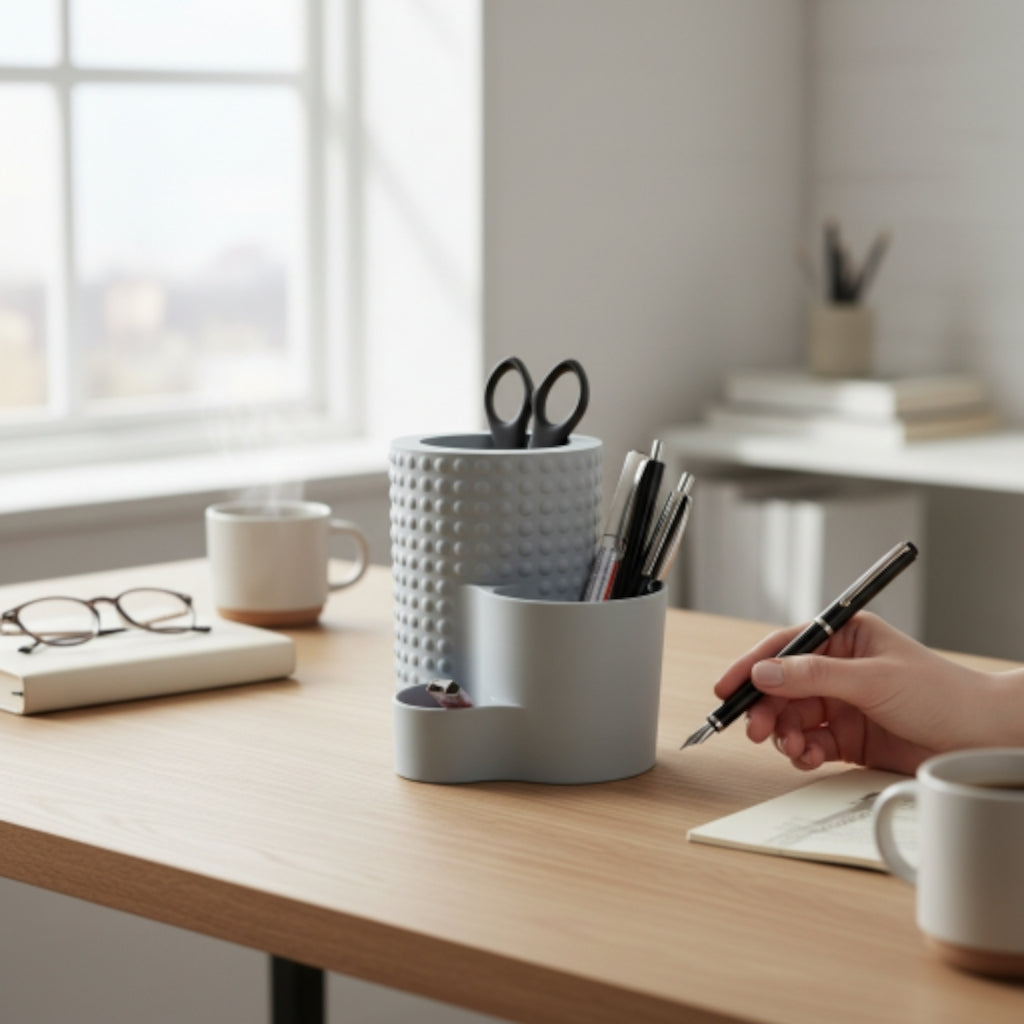 Modern Dotted Office Organiser