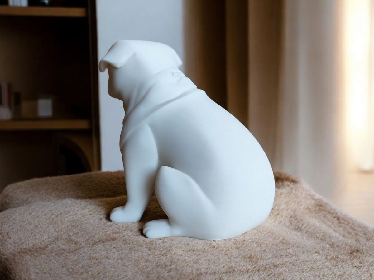 Chubby Pug — Minimalist Sculpture with Maximum Charm