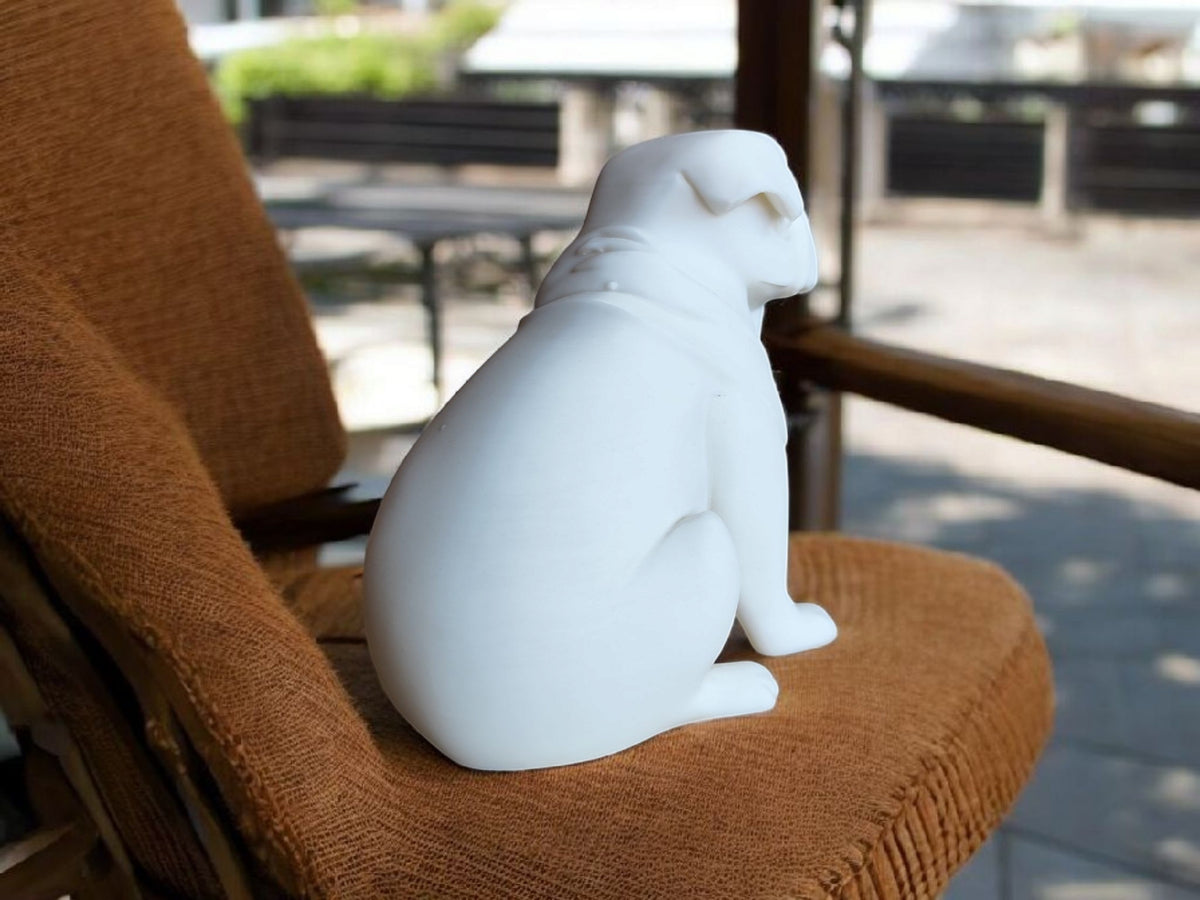 Chubby Pug — Minimalist Sculpture with Maximum Charm