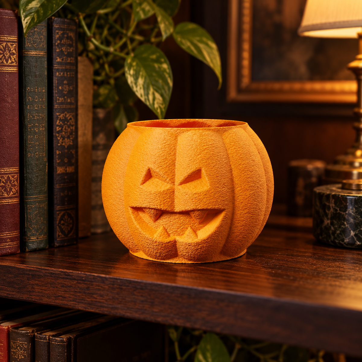 Pumpkin Head Vase