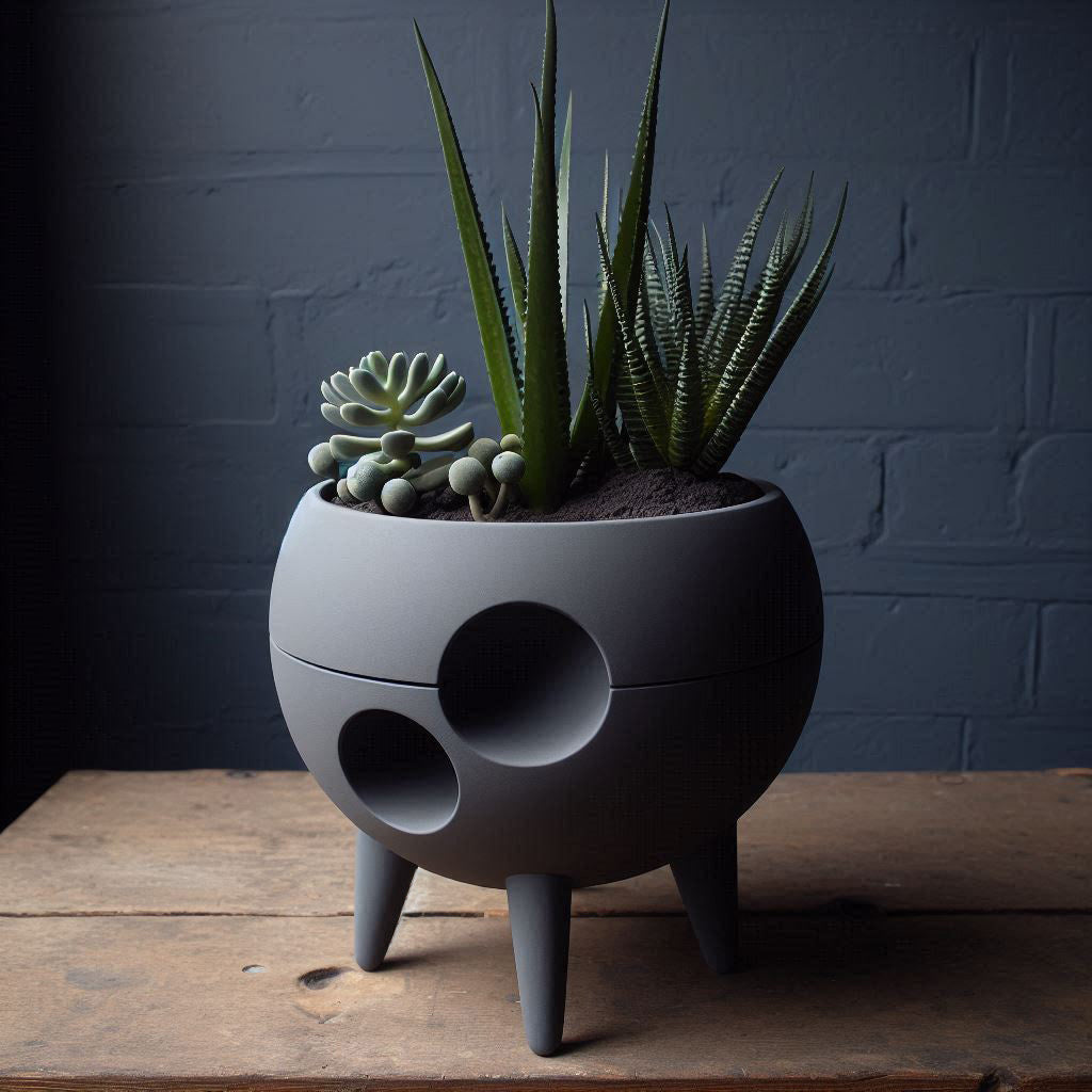 We Landed plant pot