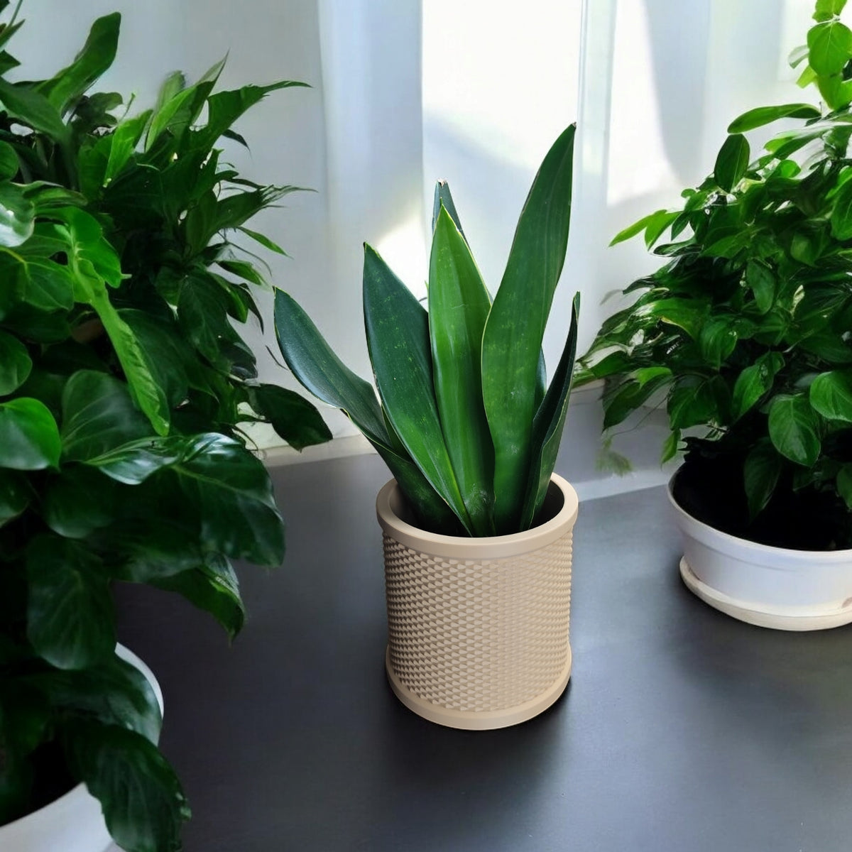 Rattan Retro Bloom Planter