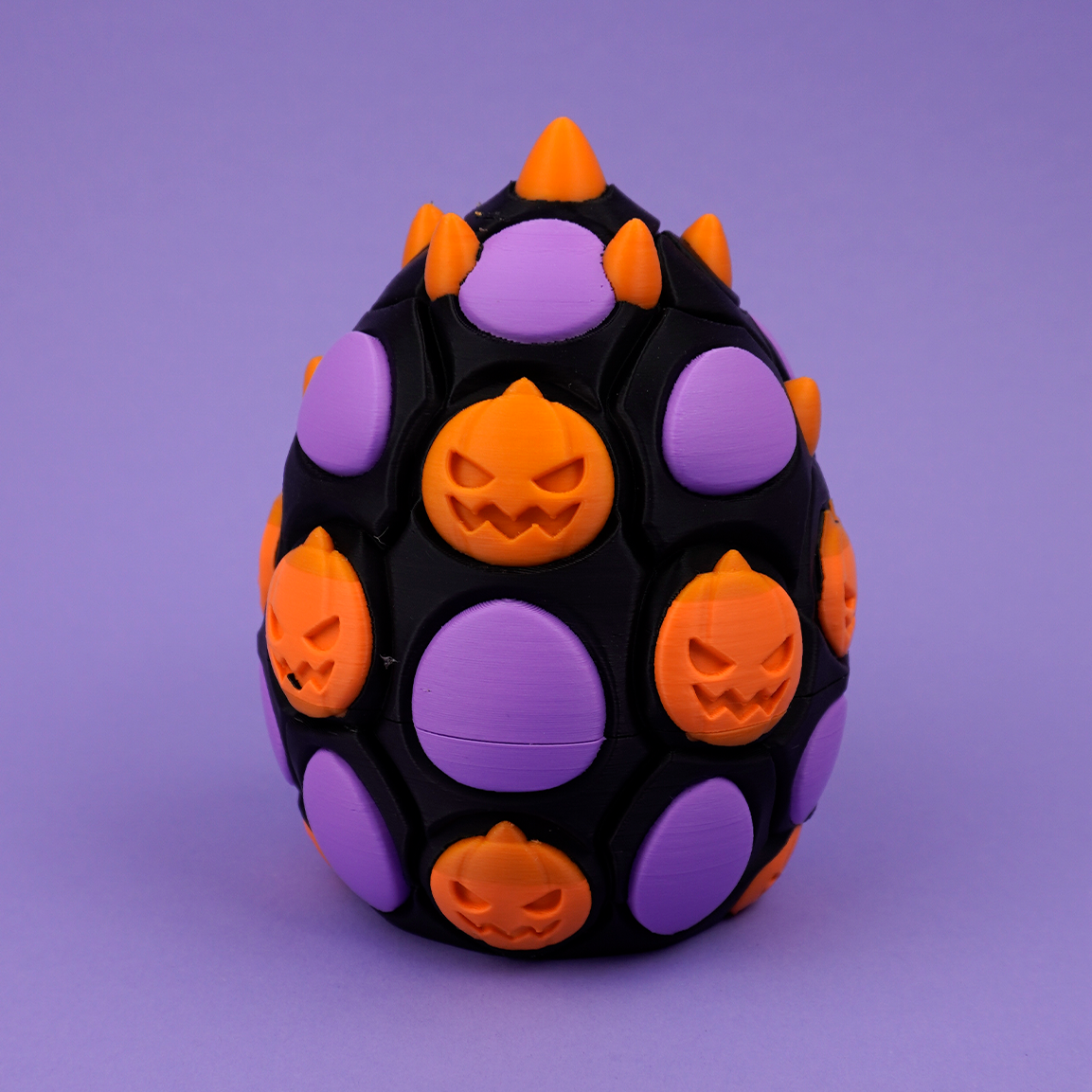 Halloween Dragon Egg with dragon figure
