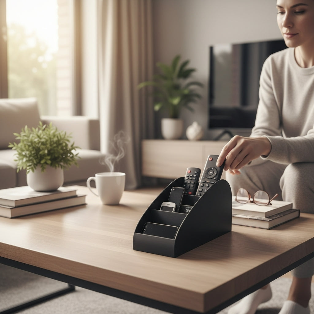 Curved Remote Control Organiser