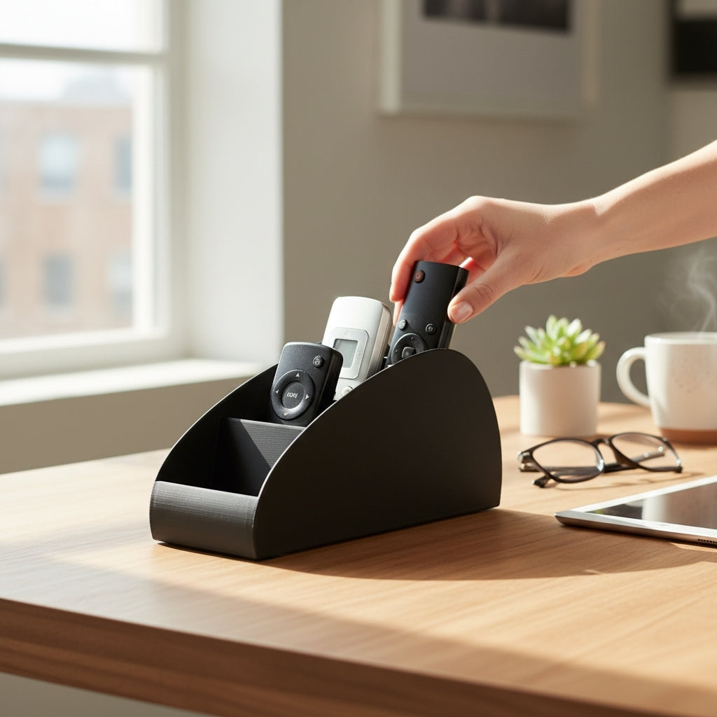 Curved Remote Control Organiser