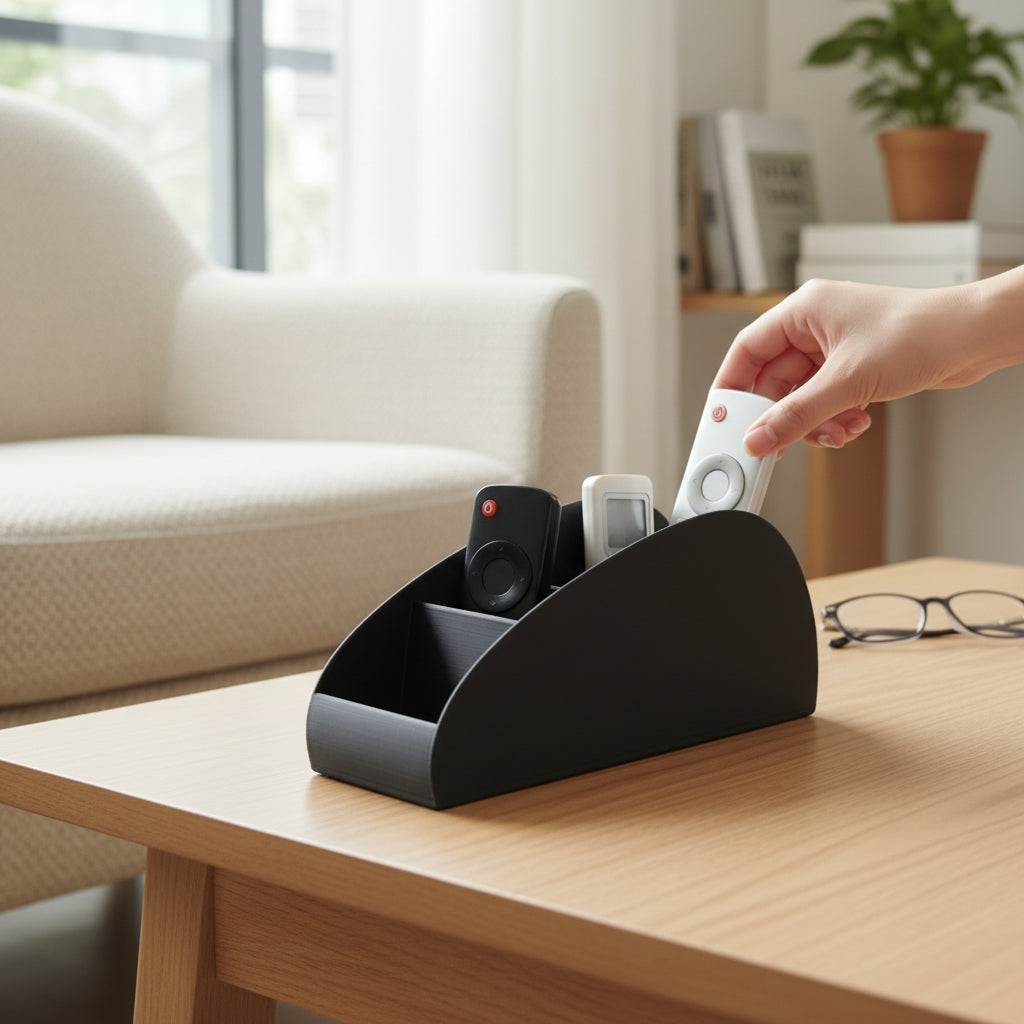 Curved Remote Control Organiser