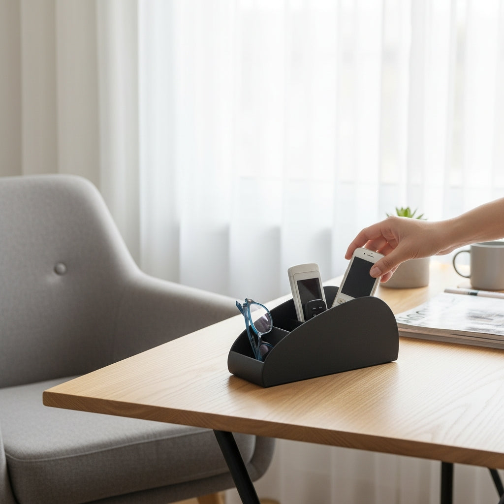 Curved Remote Control Organiser