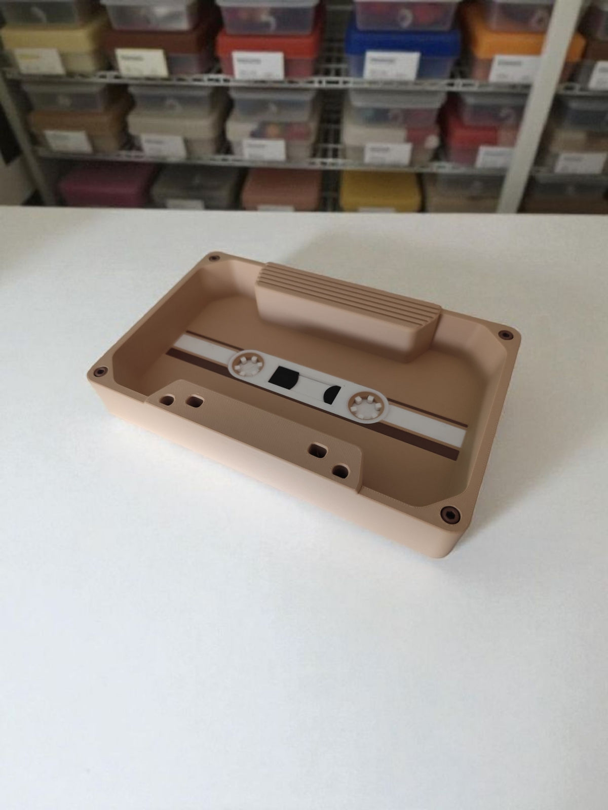 Retro Cassette Tape Tray