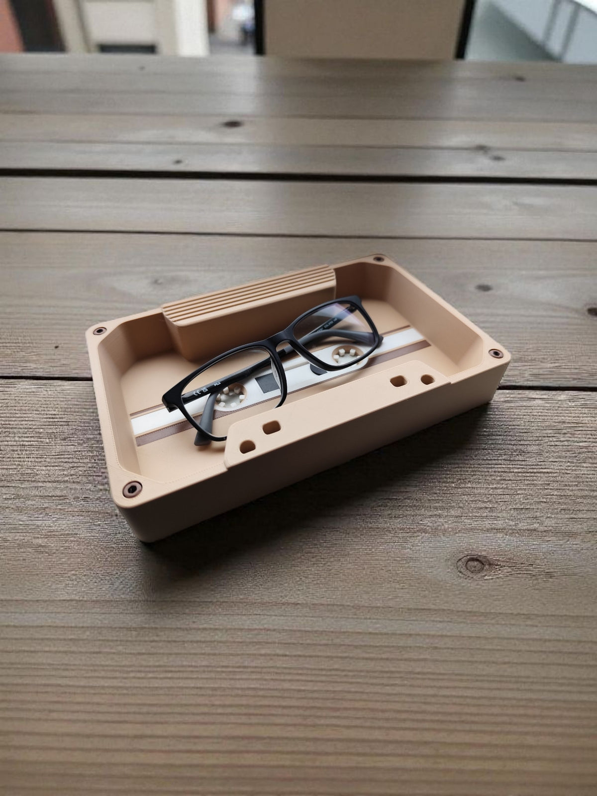 Retro Cassette Tape Tray