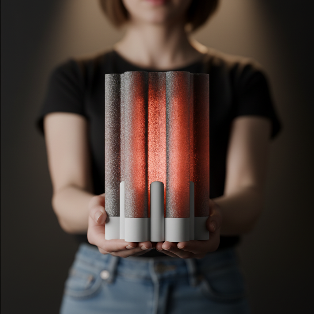 Vertical Glow Modular Lamp