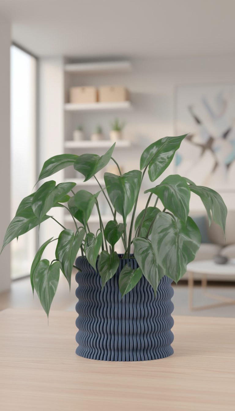 Ribbed Planter Wobble