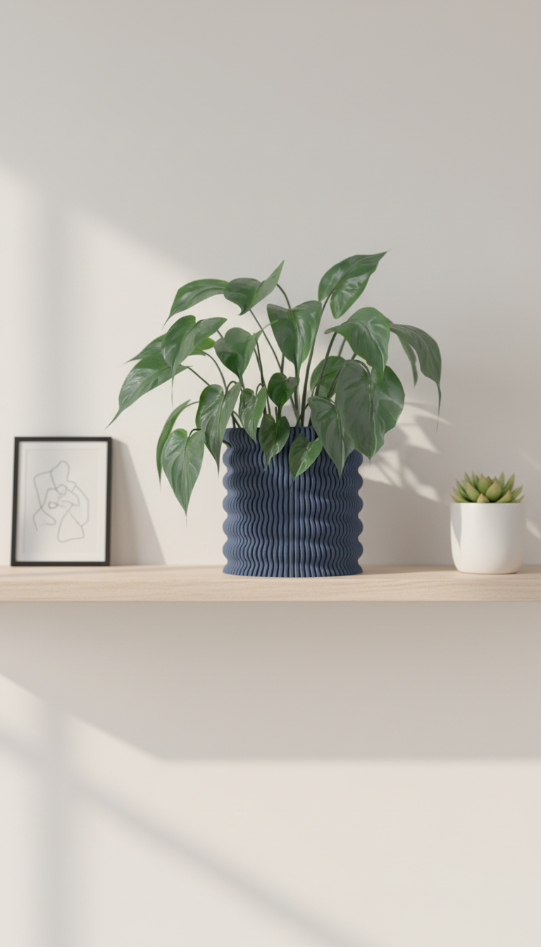 Ribbed Planter Wobble