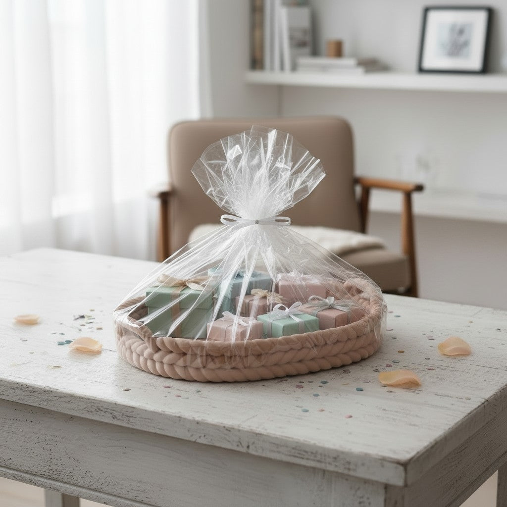 Natural-Looking Rope Tray