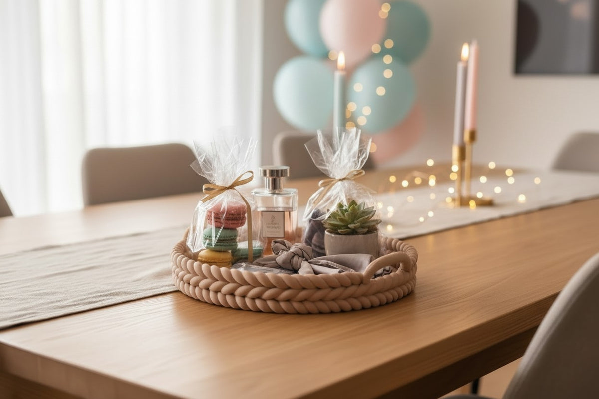 Rope-Look Gift & Decorative Tray — Versatile Home Organiser