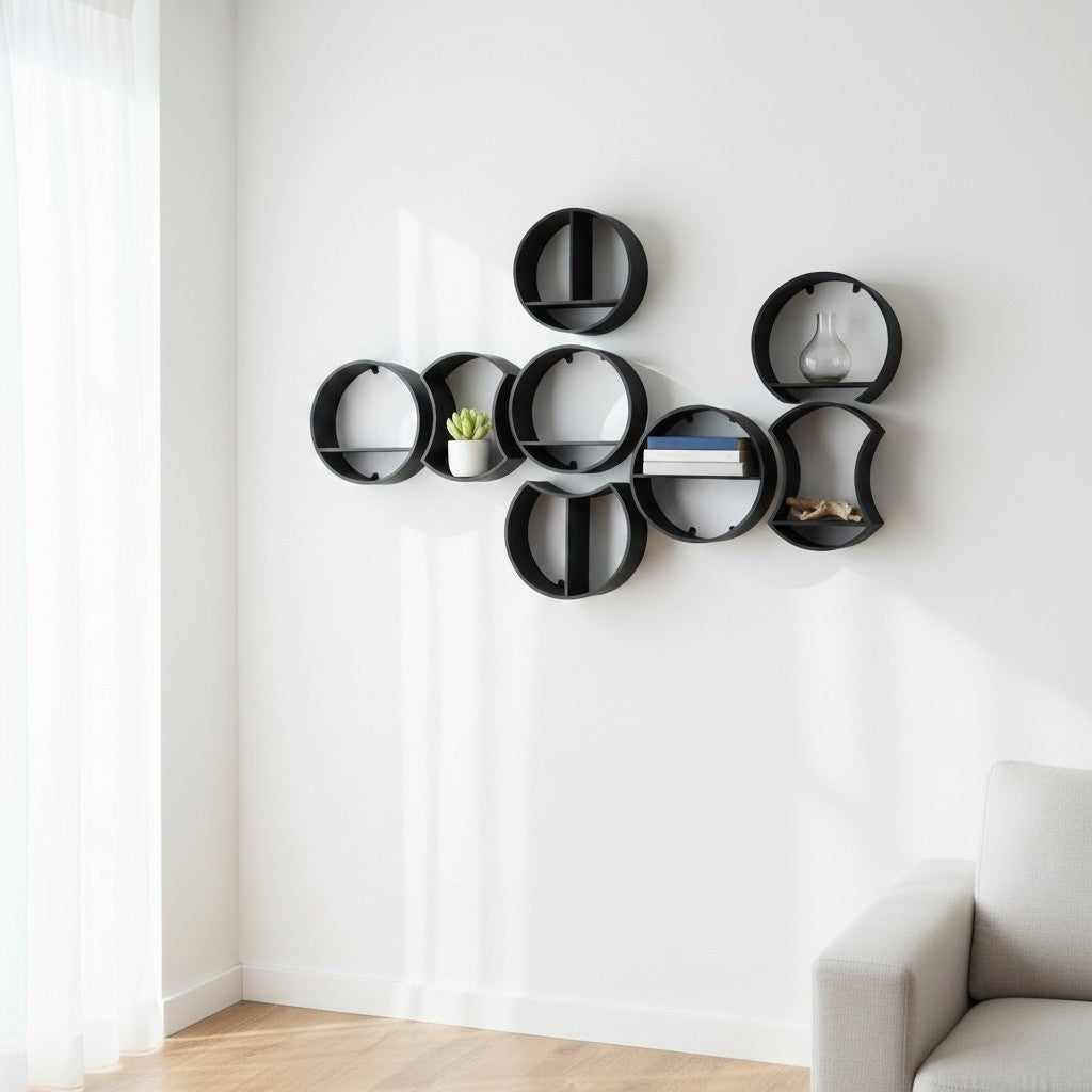 Modular Round Shelf System