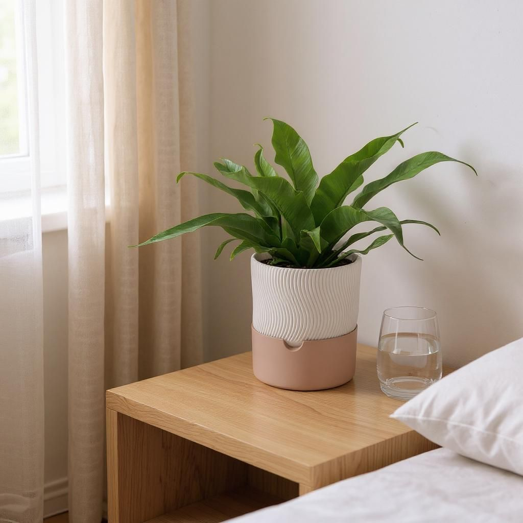 2-Piece Ribbed Planter Set