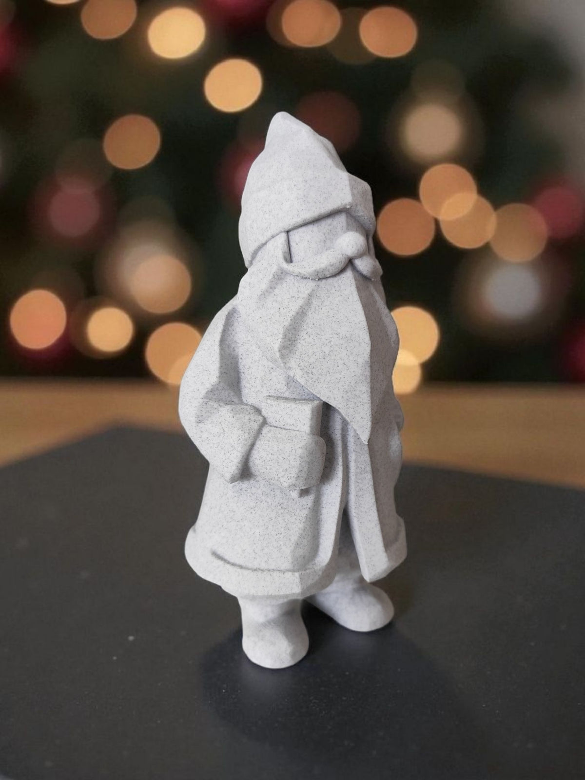 Minimalist Santa Claus figure product shot 8