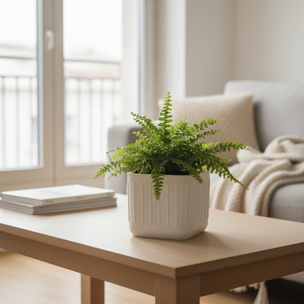 Scandinavian plant pot pair