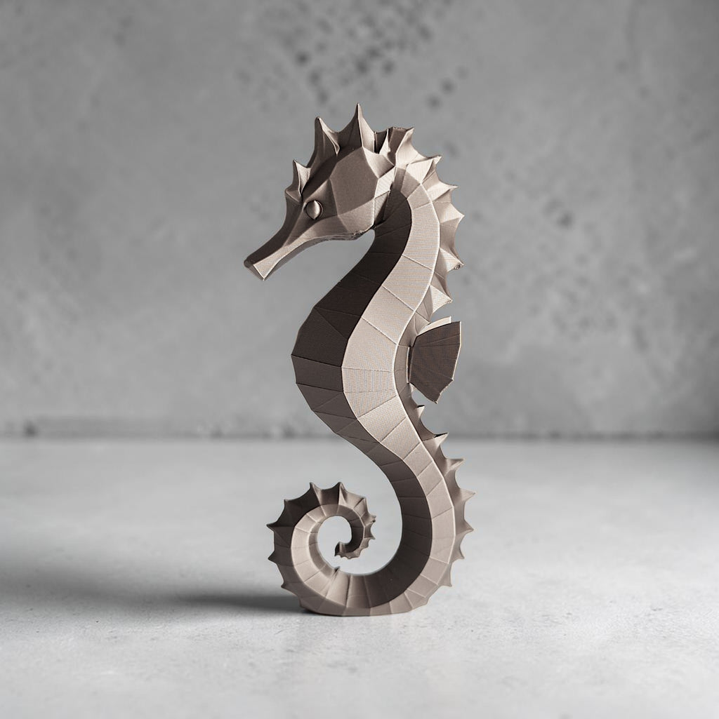 Elegant Decorative Seahorse