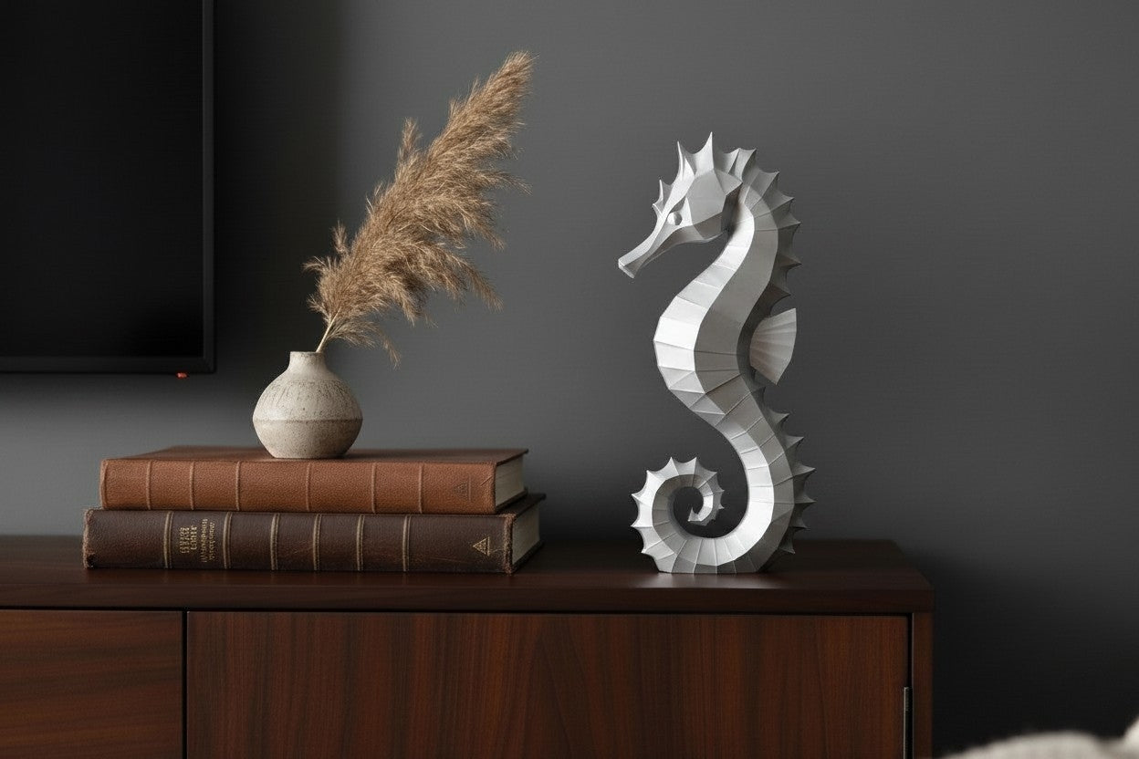 Elegant Decorative Seahorse
