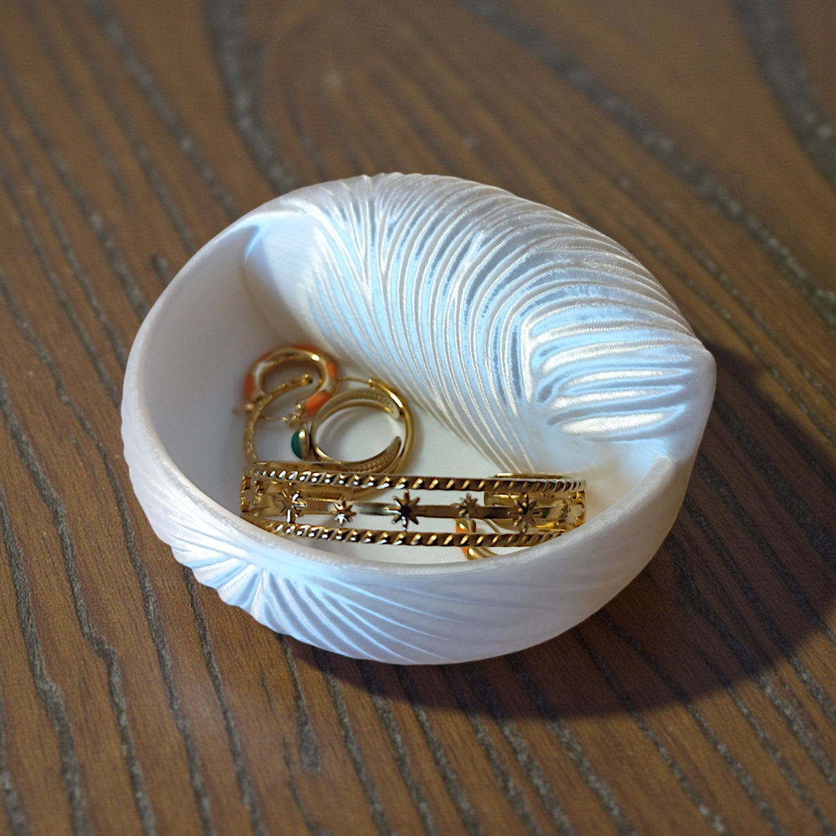 Seashell Jewellery Bowl — Ring Dish & Trinket Holder