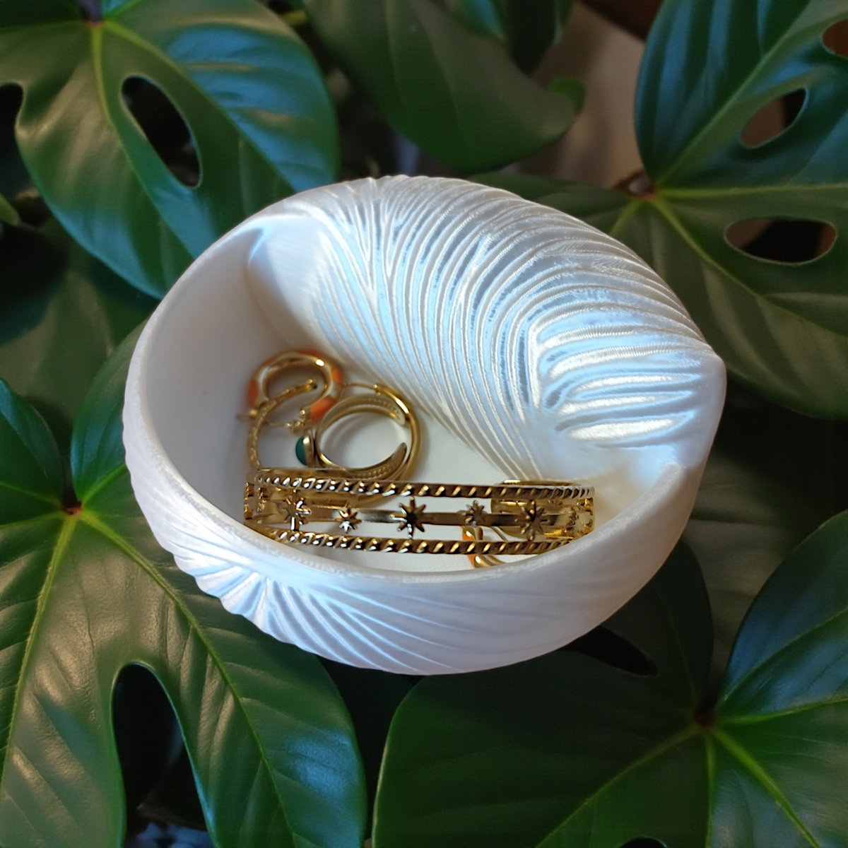 Seashell Jewellery Bowl — Ring Dish & Trinket Holder