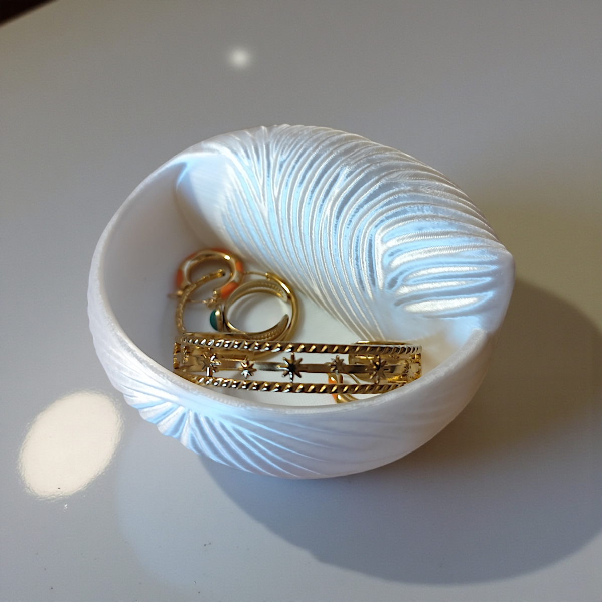 Seashell Jewellery Bowl — Ring Dish & Trinket Holder