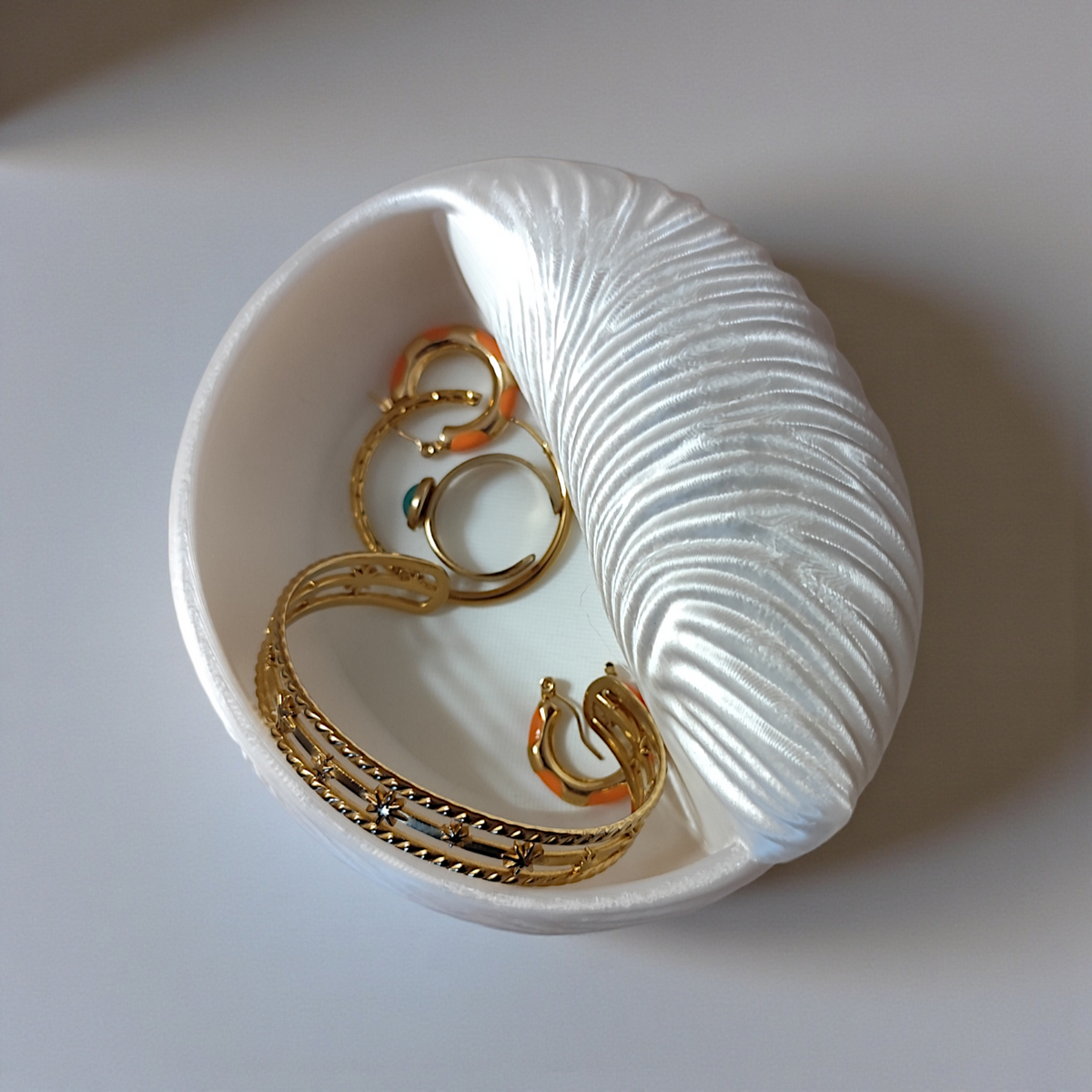 Seashell Jewellery Bowl — Ring Dish & Trinket Holder