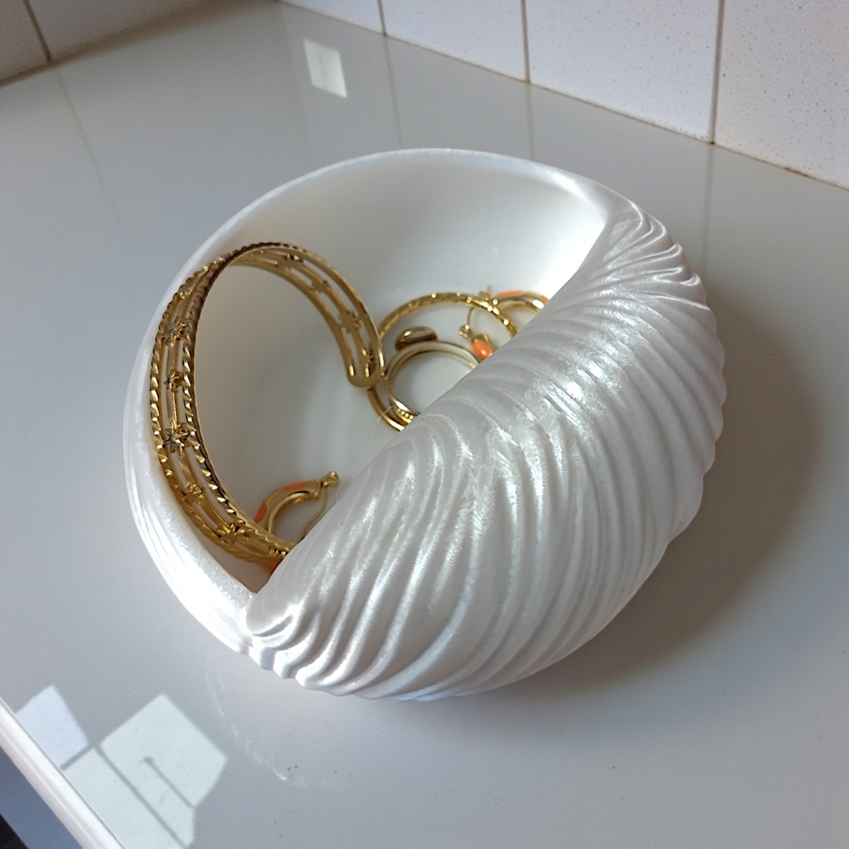 Seashell Jewellery Bowl — Ring Dish & Trinket Holder