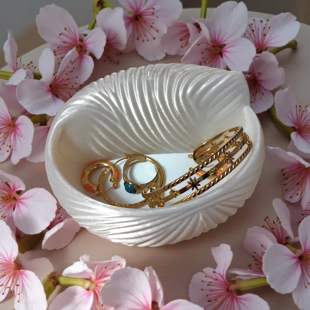 Seashell Jewellery Bowl — Ring Dish & Trinket Holder