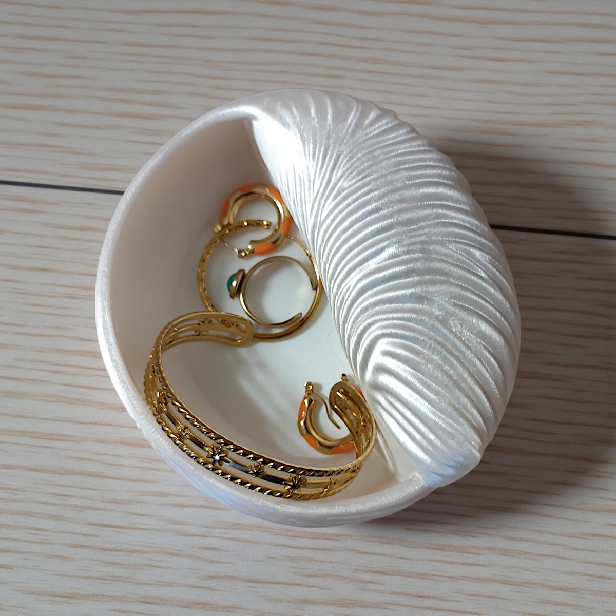 Seashell Jewellery Bowl — Ring Dish & Trinket Holder
