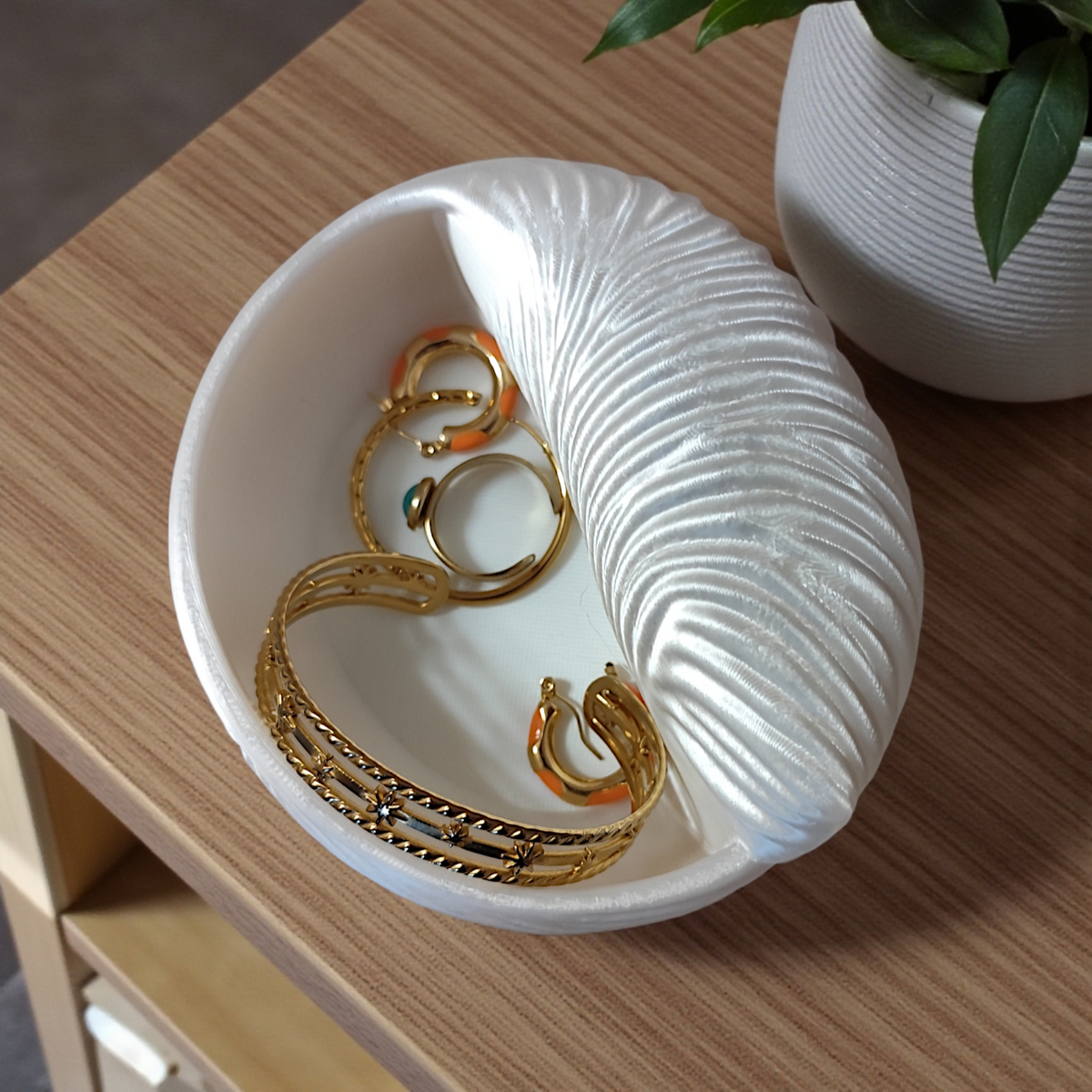 Seashell Jewellery Bowl — Ring Dish & Trinket Holder