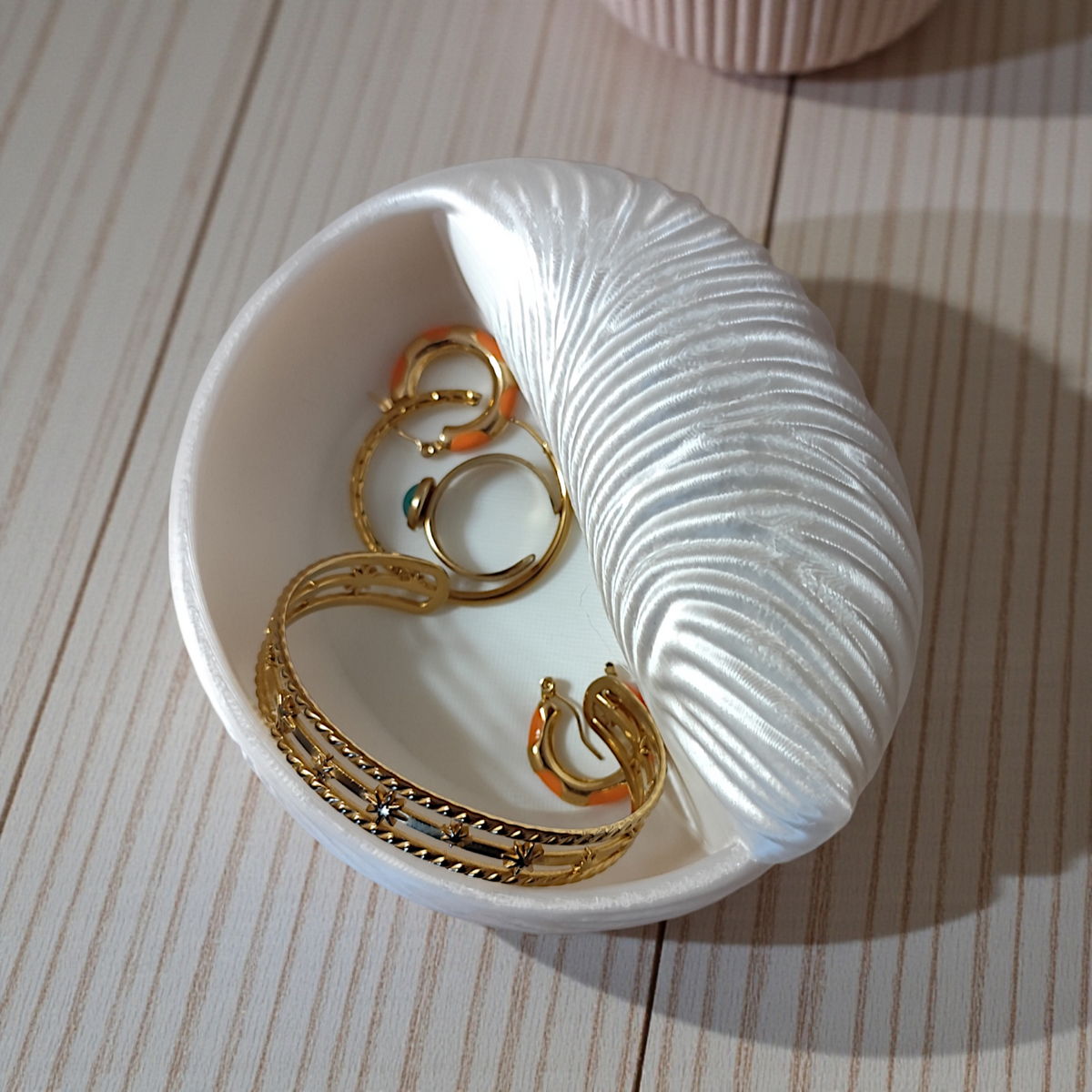 Seashell Jewellery Bowl — Ring Dish & Trinket Holder