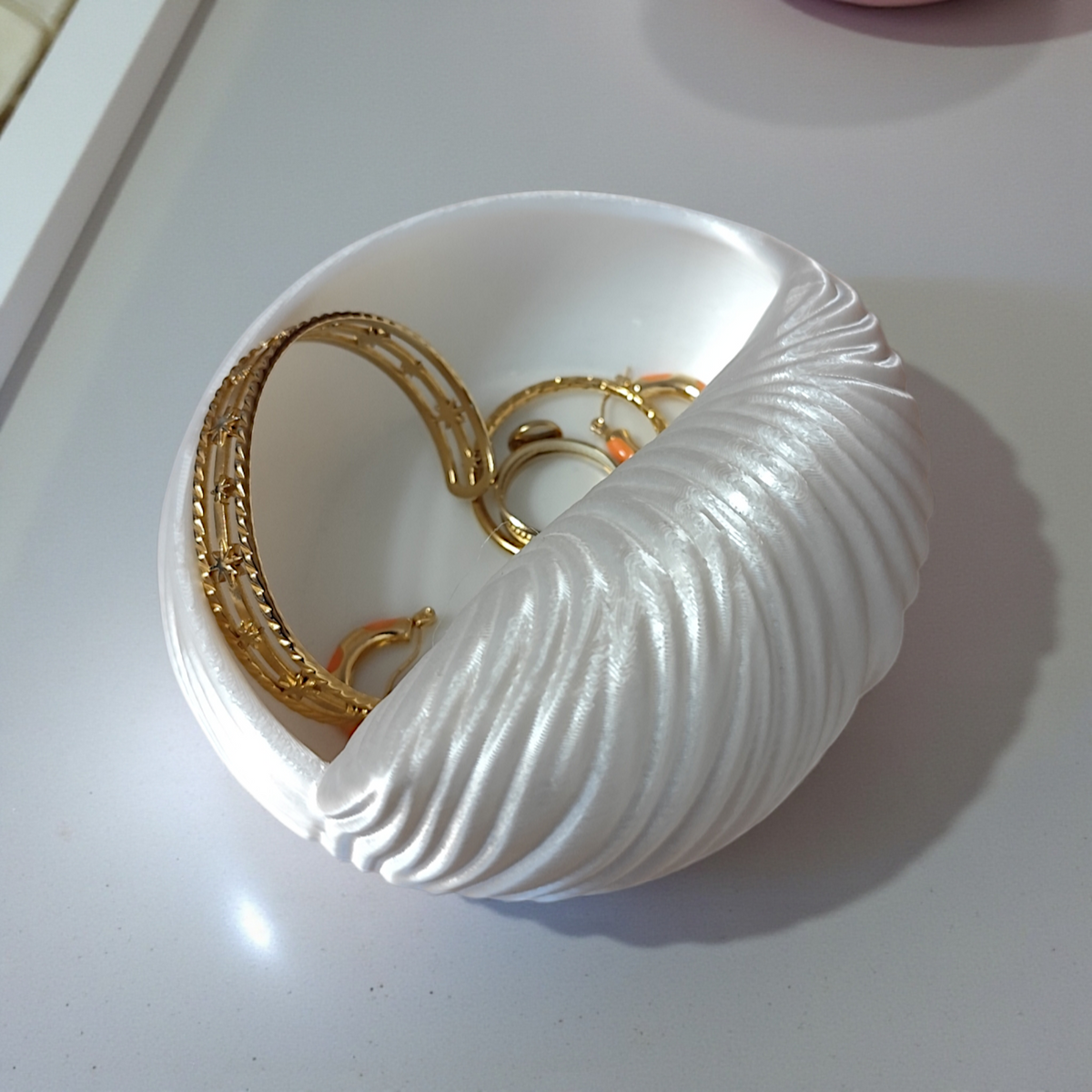 Seashell Jewellery Bowl — Ring Dish & Trinket Holder