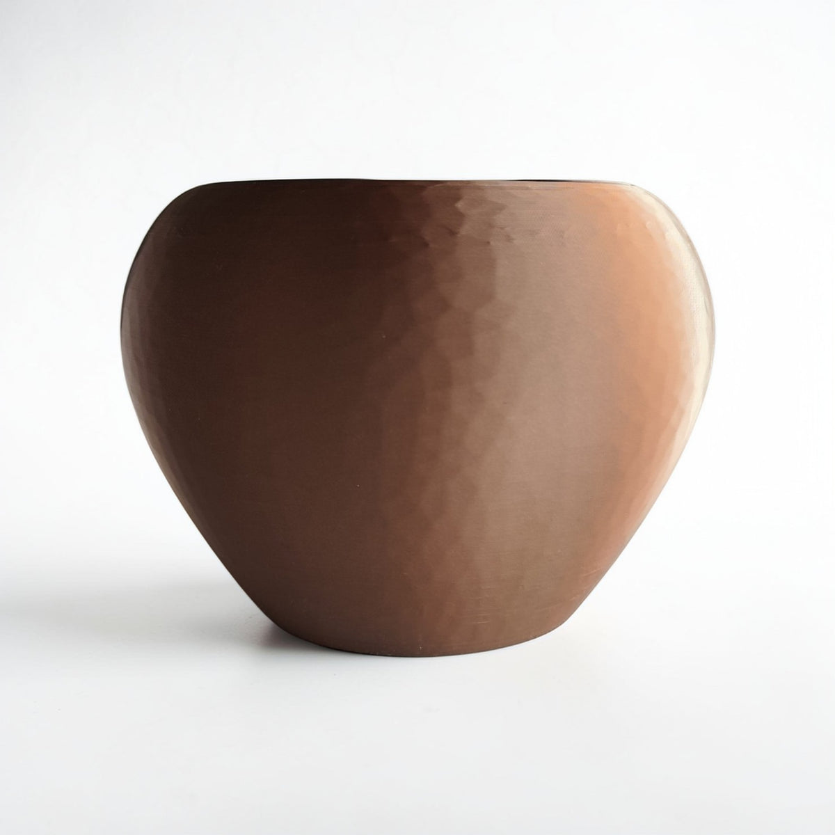 Self-Watering Plant Pot in a Hammered Design