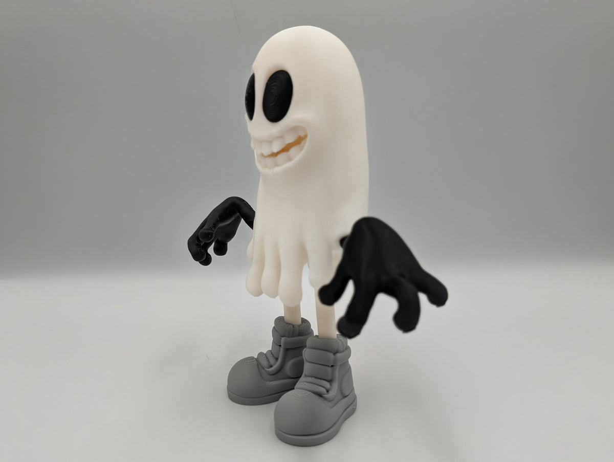 Retro Ghost Figure side view