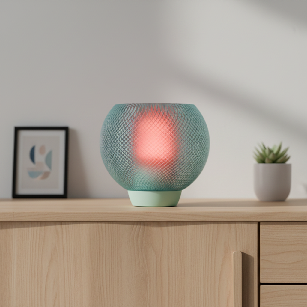 TwistGlow Modern Table Lamp