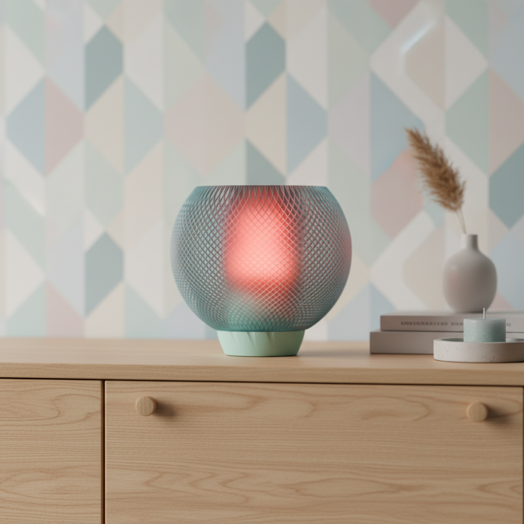 TwistGlow Modern Table Lamp