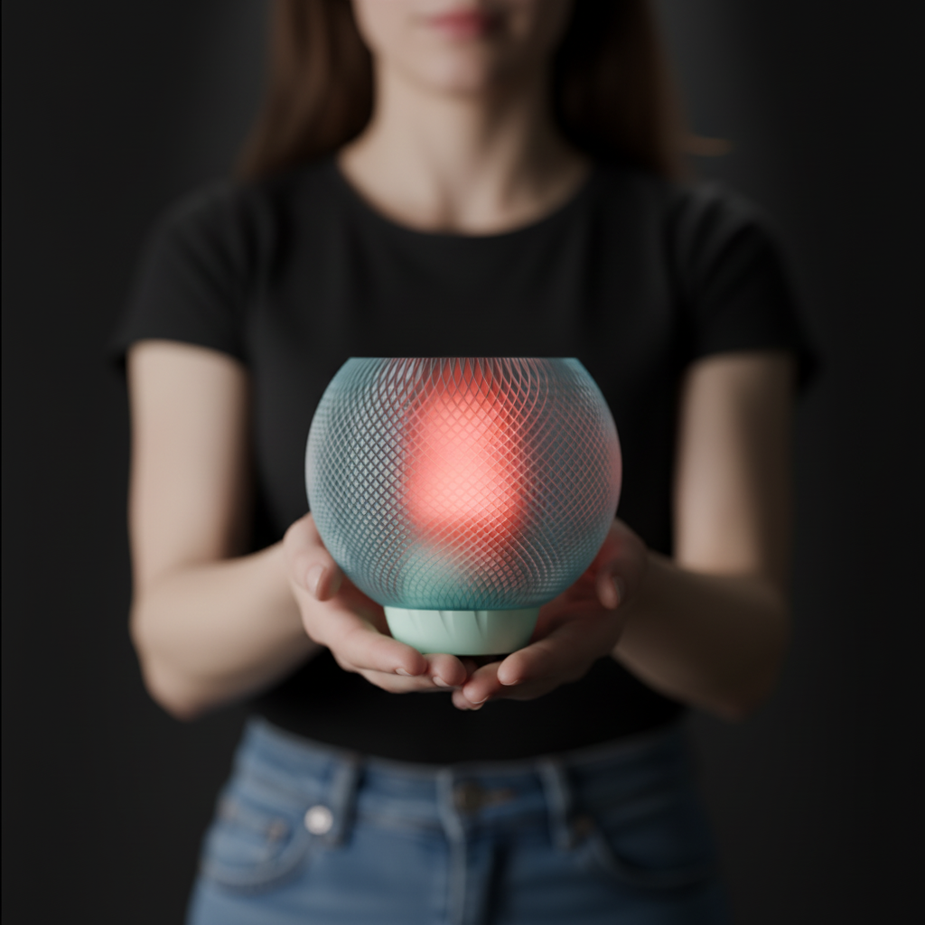 TwistGlow Modern Table Lamp